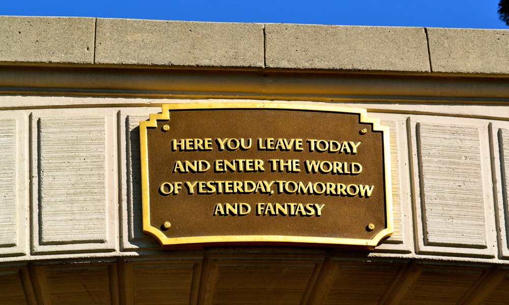 disneyland sign