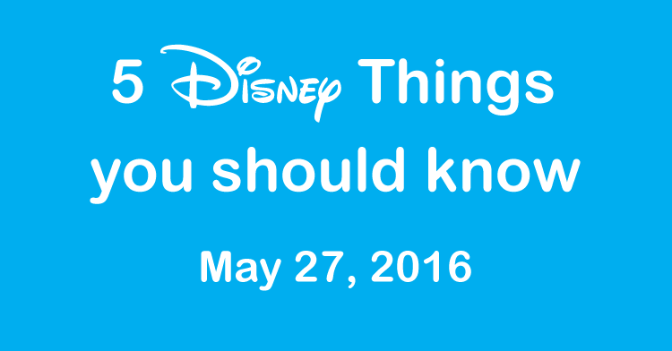 5 Disney Things