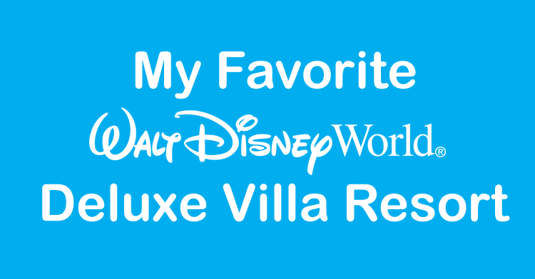 disney world deluxe villa