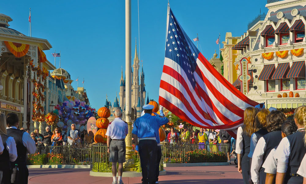 flag retreat ceremony