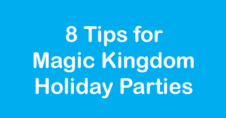 magic kingdom holiday parties
