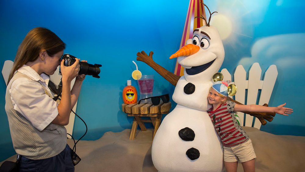 olaf meet greet