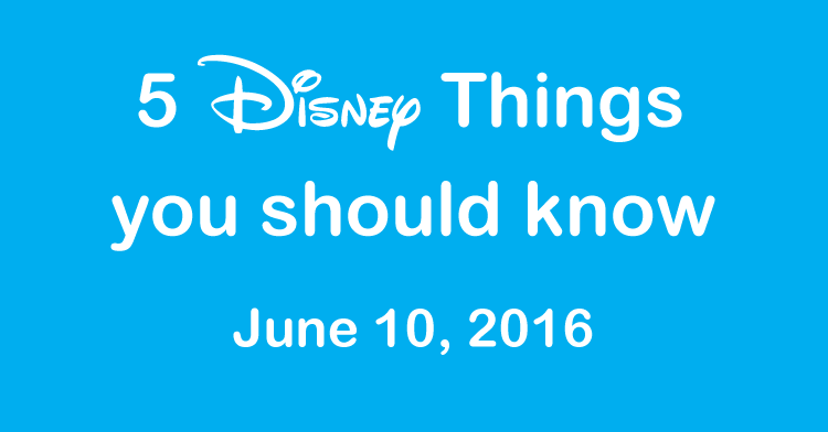 5 disney things