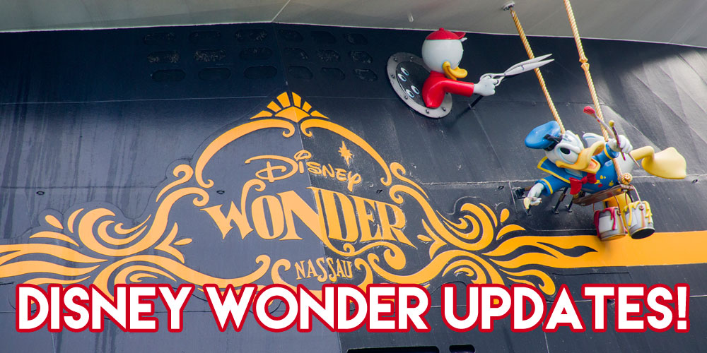 Disney Wonder Upgrades