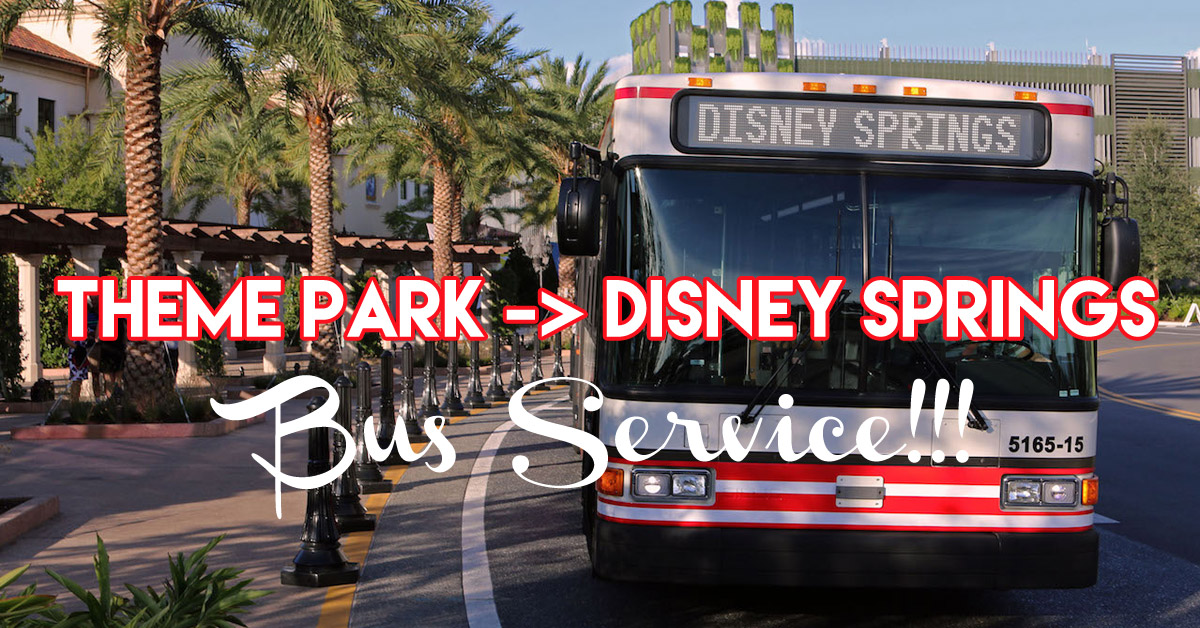 disney springs bus