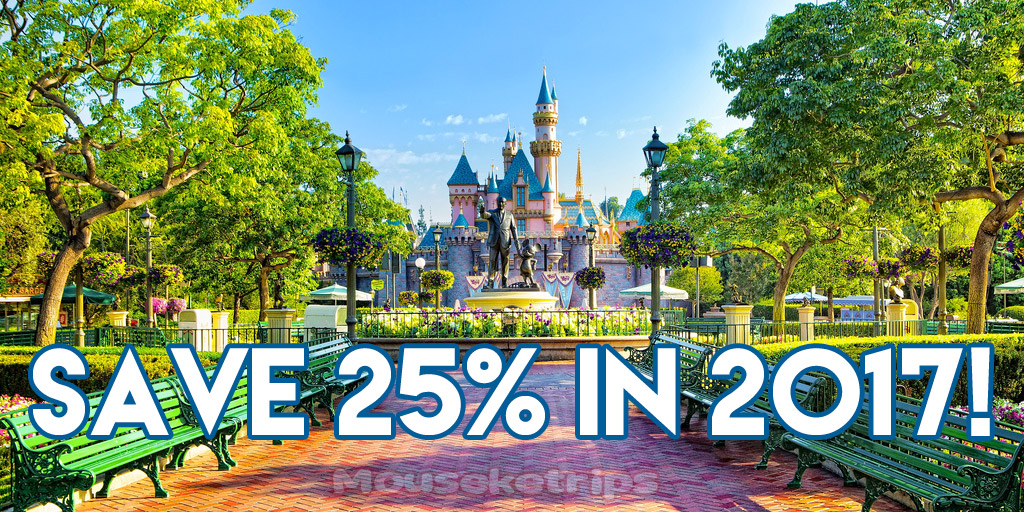 2017 disneyland winter discount